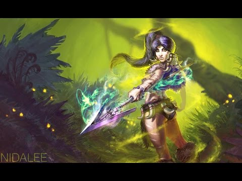 LOL S6 Rabia Play Nidalee Jungle vs Xin Zhao Preseason Challenger Ranked