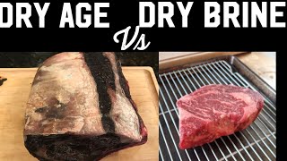 Dry Brine vs Dry Aged RIBEYE - Very surprising results! (A must try in 2019)