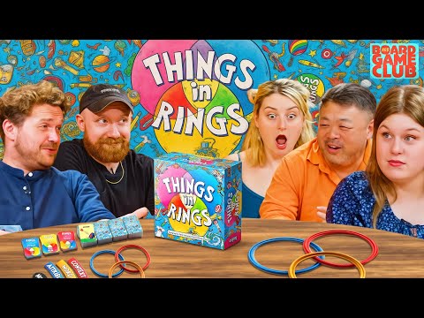 Let's Play THINGS IN RINGS | Board Game Club