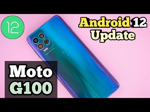 Moto G100 Android 12 Update || Motorola G100 New Update