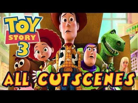 Disney's Toy Story 3 All Cutscenes | Full Game Movie (PS2, PSP)