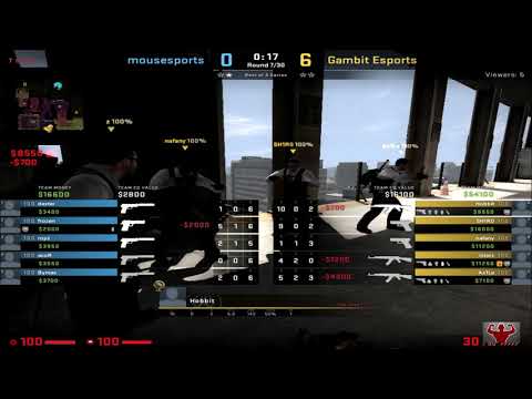 CSGO POV Hobbit  (Gambit)(24-10) vs mouz / mirage / IEM Cologne 2021