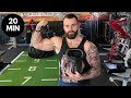 20 Min FULL BODY KETTLEBELL WORKOUT // Strength & Cardio