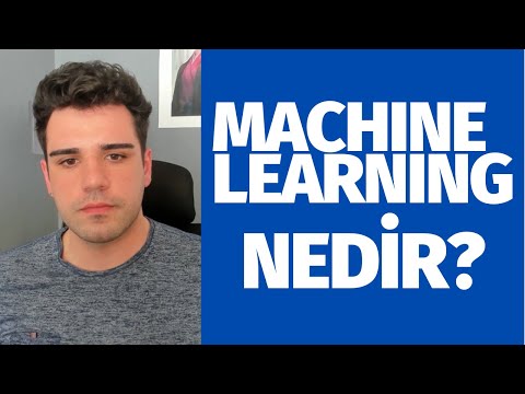 Makine öğrenmesi nedir?