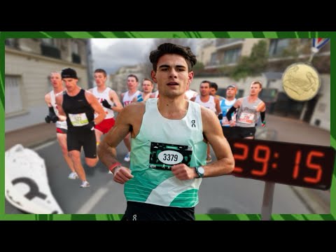 10km from Issy-les-Moulineaux - Objective 29min15 - Victory?