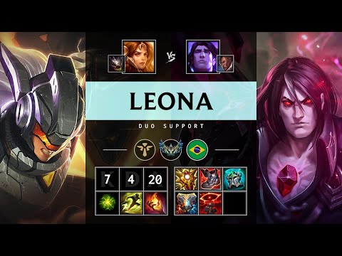 Leona Support vs Taric - BR Challenger Patch 25.12