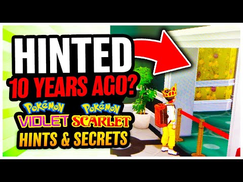 10 HINTS & SECRETS for Pokemon Scarlet & Violet We Missed in the Past DECADE!?