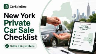 New York Private Car Sale Checklist: Seller & Buyer Steps