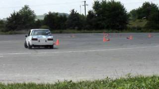 preview picture of video 'Blue Ridge Region Autocross Verona Datsun 510'