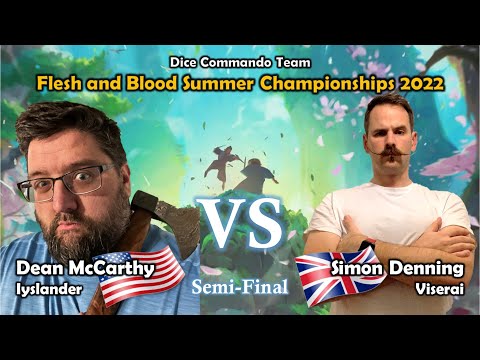 Flesh and Blood TCG | Top 4 Iyslander v. Viserai - DC Team Summer Championships