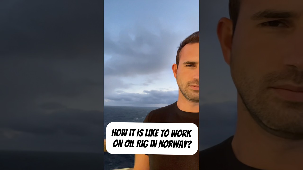 How it is to work on oil rig. Could you do it for 2 weeks straight? #riglife #offshorelife #norway