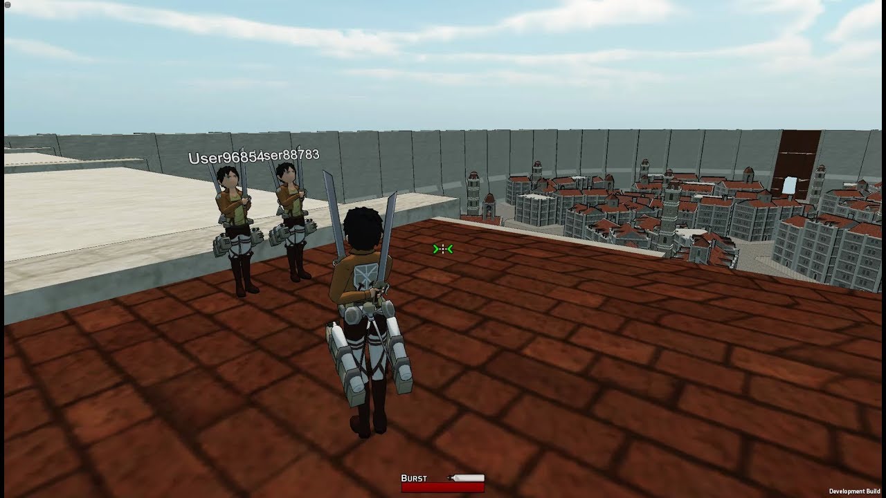 AoT Fan Game Preview - Multiplayer Test