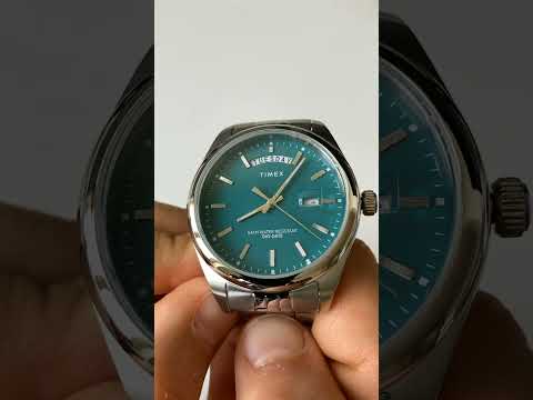 Day-date on a Budget - Timex Daydate Green Dial Unboxing