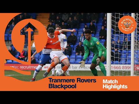 Match Highlights | Tranmere Rovers 1 Blackpool 1
