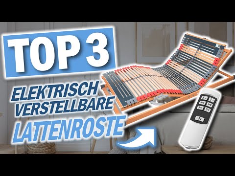 Top 3 VERSTELLBARE LATTENROSTE 2026 | Top 3 elektrisch verstellbare Lattenroste