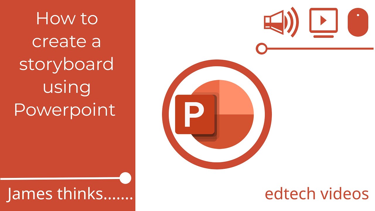 How to create a Story board  using PowerPoint