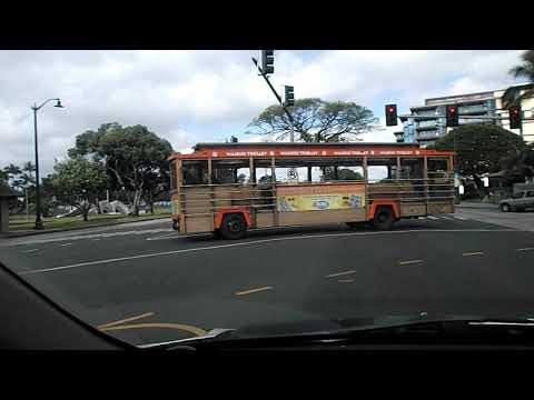Área de Ala Moana em Honolulu, Havaí