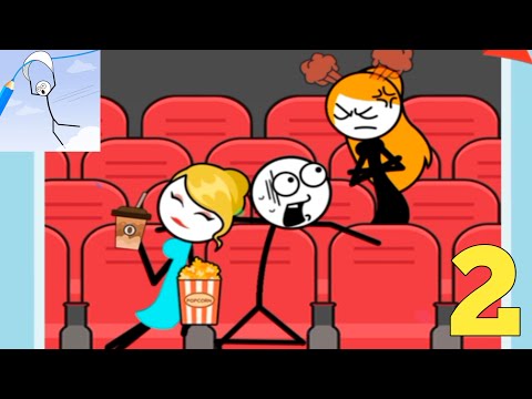 Draw Fly - Gameplay Walkthrough - All Levels 41-60 - Stickman Funny Puzzle Game (WEEGOON)