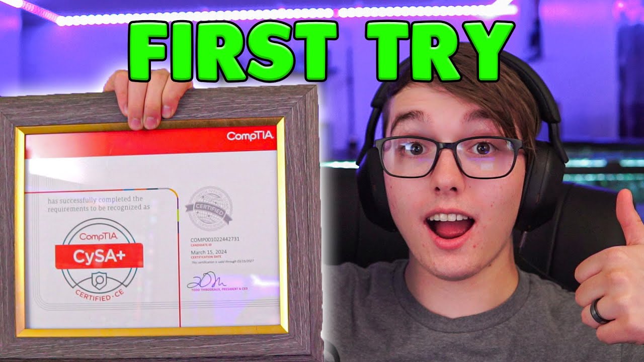 How to PASS the CompTIA CySA+ On Your FIRST Try! | Tips on Passing the CS0-003 Certification!