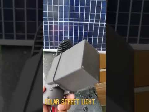 alka Integrated 12w Solar Street Light, Metal, LED