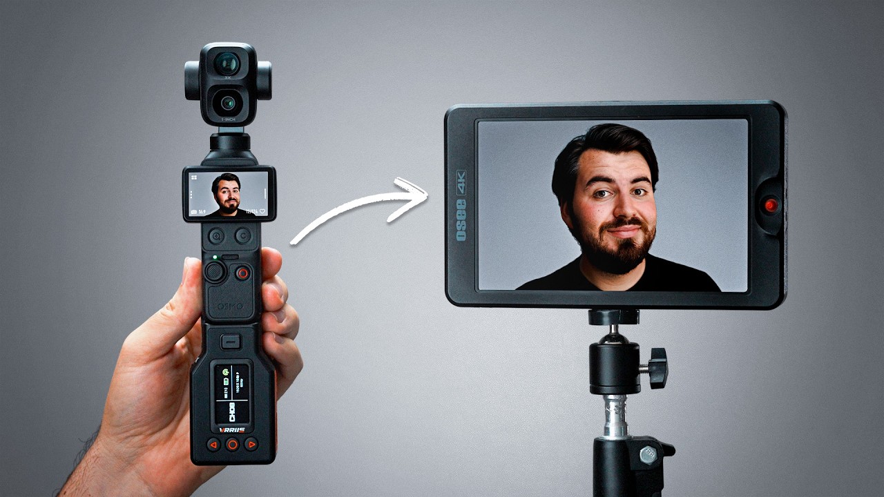 Turn Your DJI Pocket Into a Wireless Camera!