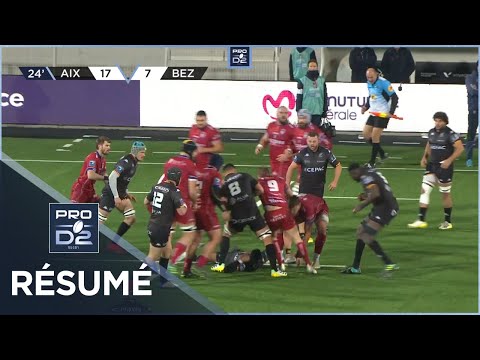 PRO D2 - Résumé Provence Rugby-AS Béziers Hérault: 25-44 - J18 - Saison 2022/2023