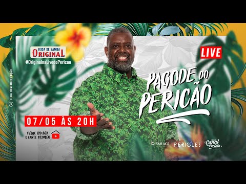 LIVE Péricles #PAGODEDOPERICAO | #FiqueEmCasa e cante #Comigo