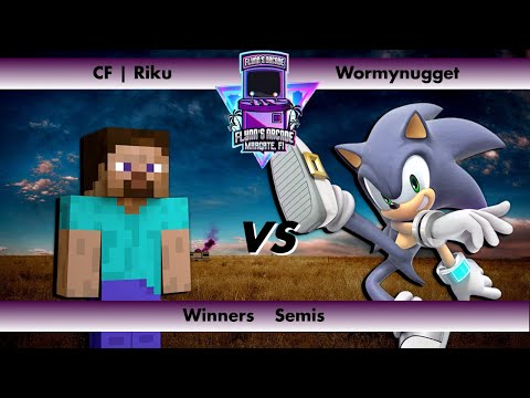 Flynn's Arcade 071 Winners Semis - CF | Riku (Steve) vs Wormynugget (Sonic) SSBU Tournament