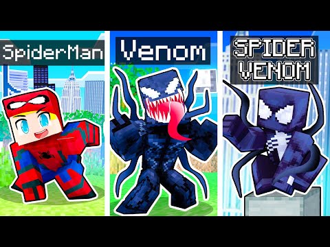 Evolvo Da SPIDERMAN A Dio VENOM! - Minecraft ITA