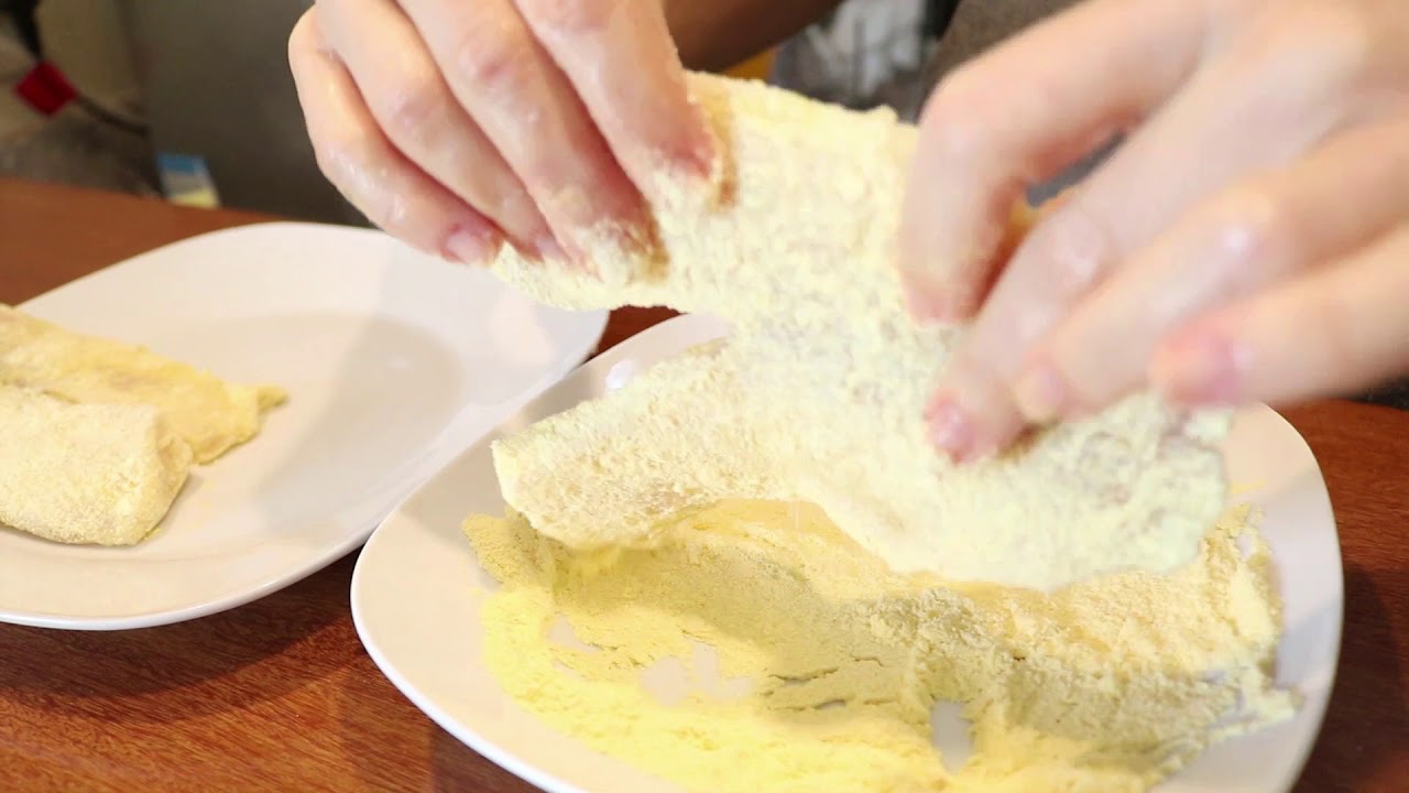 COMO FAZER TILAPIA EMPANADA NO FUBA