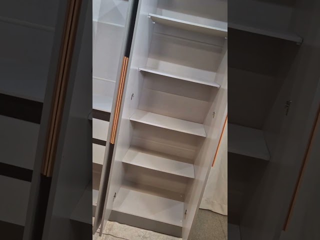 Guarda-Roupa Casal Odisseia 8 Portas 4 Gavetas com Espelho Branco - Panorama Móveis