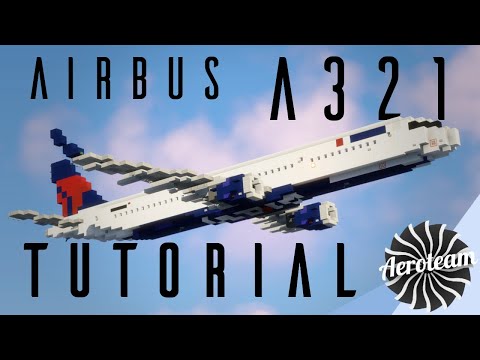 Ultimate Minecraft Airbus A321 Tutorial