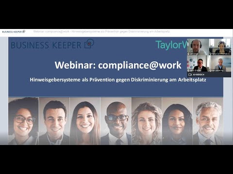Webinar: compliance@work – Hinweisgebersysteme als Prävention gegen Diskriminierung am Arbeitsplatz
