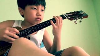 Rolling in the deep，Adele (Jake Shimabukuro)，covered by Feng E，ukulele
