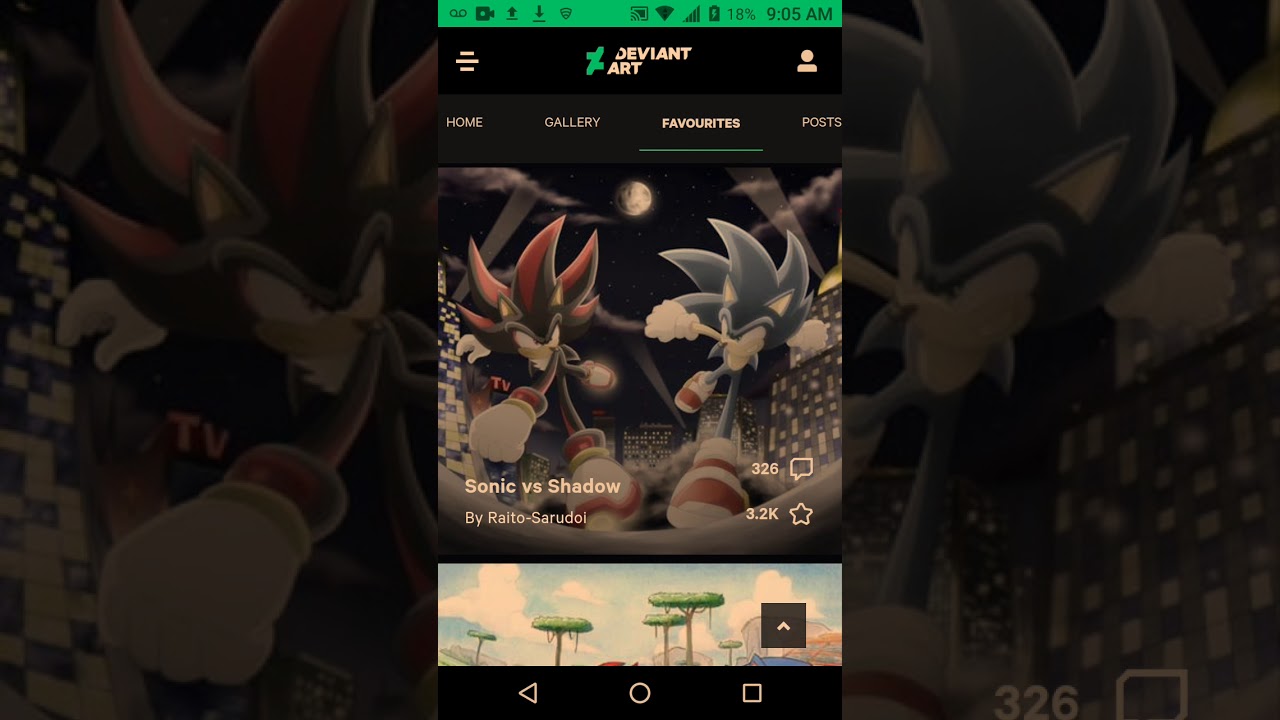 Shadow And Sonic Visits DEVIANT ART