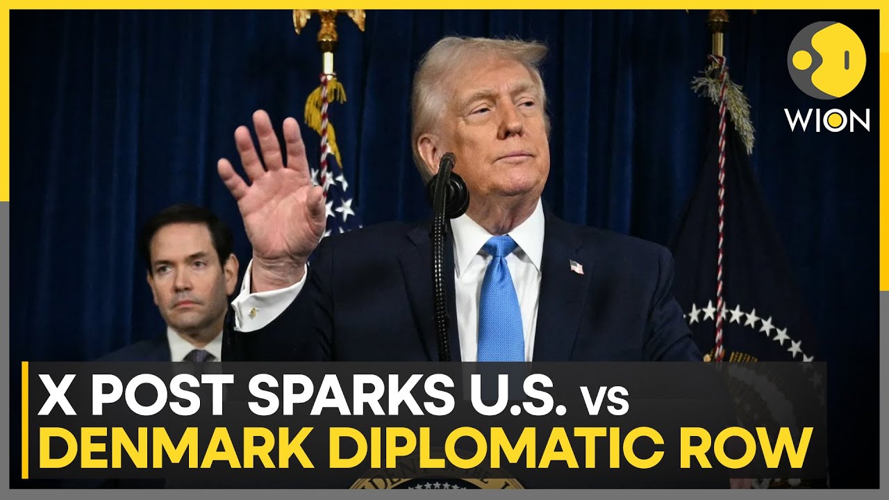 Trump Adviser’s Wife Posts US Flag Painted Over Greenland Amid Venezuela Ops, Irks Denmark | WION