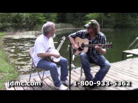 Bluegrass Jam - Nine Pound Hammer and I'll Fly Away on Huber Banjo and Martin Guitar by JDMC Staff