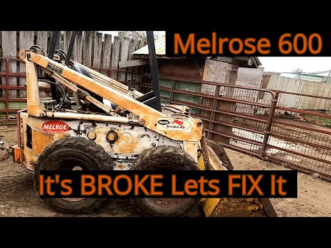 Let's fix a broken bobcat 600