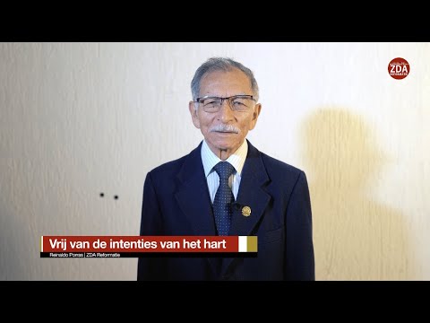 Preek - Vrij van de intenties van het hart