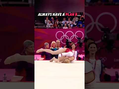 Wow that was some QUICK thinking😳 #gymnastics #tumbling #olympics #gymnast #sports