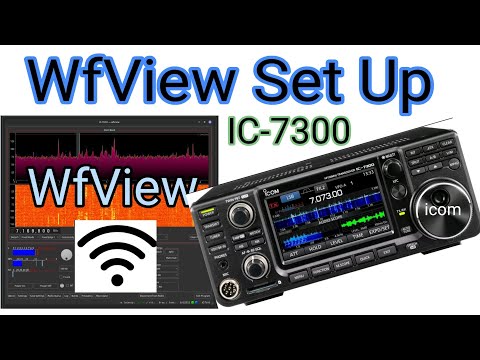ICOM IC-7300 - Wireless Control , WFView Server