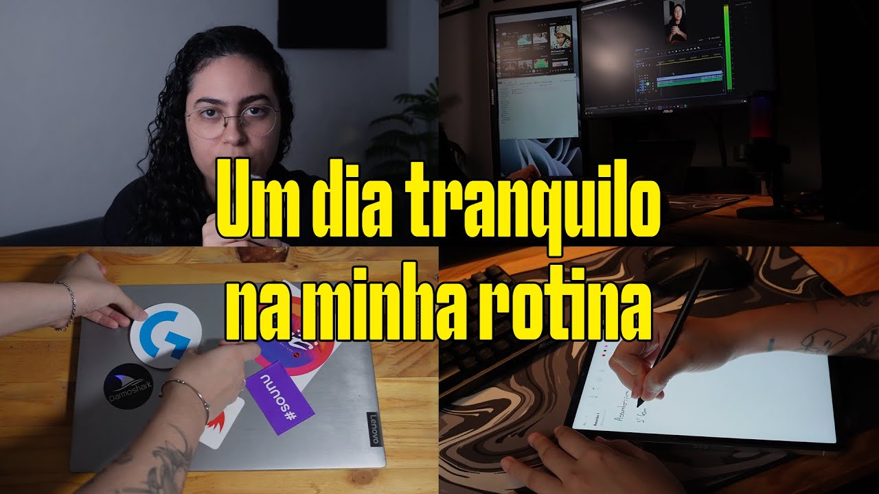 Uma sexta feira tranquila na minha rotina como designer e empreendedora