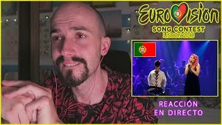 REACCIÓN a Cláudia Pascoal &quot;O Jardim&quot; (PORTUGAL) - EUROVISION 2018 I edusanzmurillo