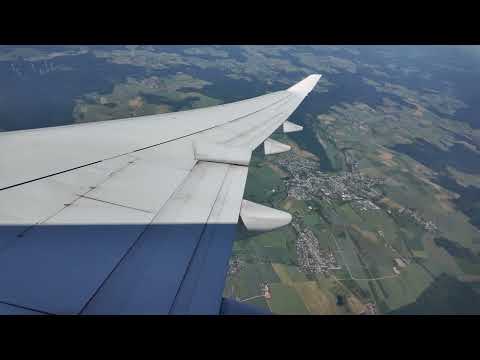 4K | Lufthansa 747 400 Landing Frankfurt