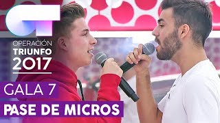 MANOS VACÍAS - Raoul y Agoney | Primer pase de micros para la Gala 7 | OT 2017