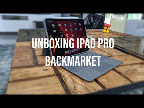 UNBOXING IPAD PRO BACKMARKET + FOLIO TOUCH