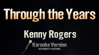 Download lagu Through The Years - Kenny Rogers (Karaoke) mp3