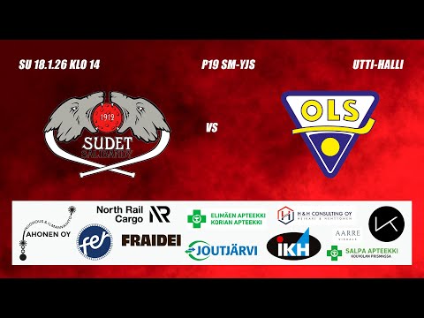 P19 SM Sudet SB - OLS, 18.1.2026 | Sudet Salibandy Kouvola