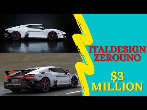 Thumbnail for World first Italdesign Zerouno ($3M) delivery and first drive 4K by Italdesign