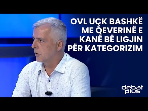 Faton Klinaku: Ovl Uçk bashkë me qeverinë e kanë bë ligjin për kategorizim